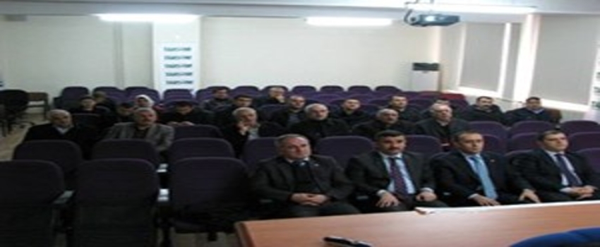Tarsim Yeşilyurt`ta Üreticileri Bilgilendirdi