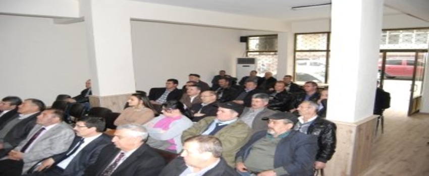 Malkara`da Şeker Pancarı Ekimine Teşvik Toplantısı Yapıldı