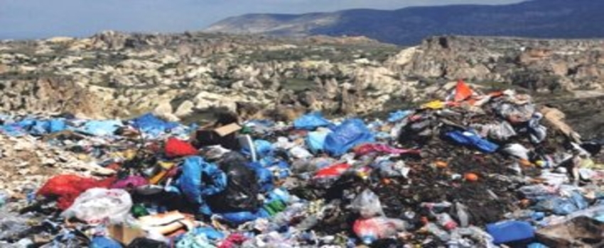 Vahşi Çöp Alanı `Işık` Saçıyor