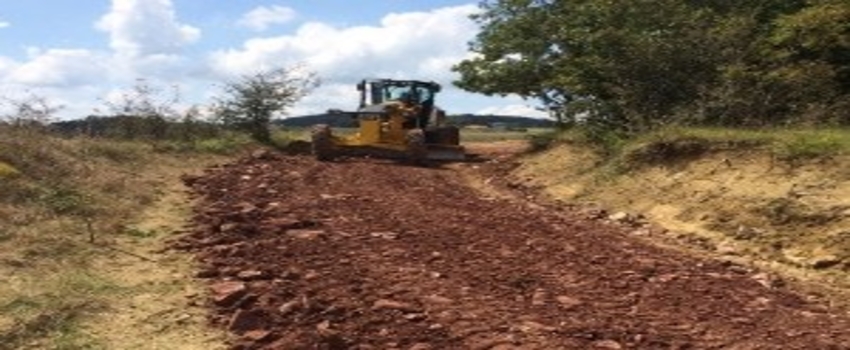 İzmit Belediyesi`nden Köylerde Yol Çalışması