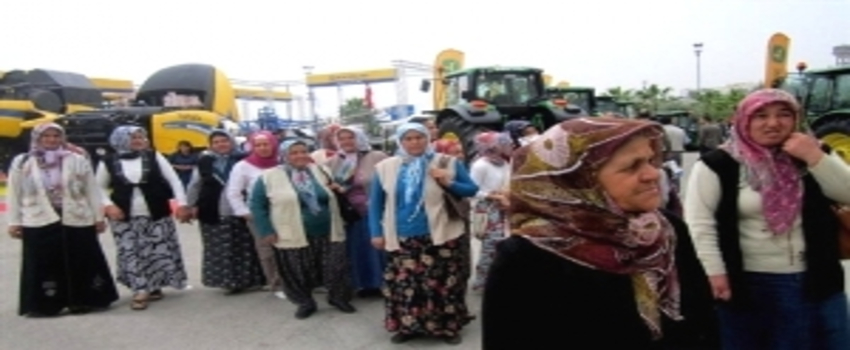 Kadın Çiftçiler Fuarda