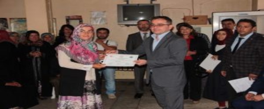 Bursa`da Kadın Çiftçiler Sertifikalarını Aldılar
