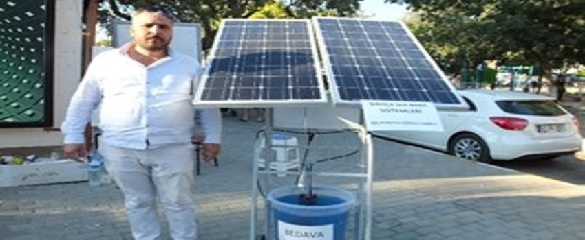 Burhaniye`de Arazi Sulamasında Güneş Enerjisi Kolaylığı