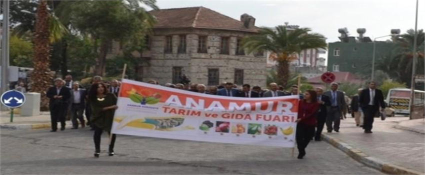 Anamur 2. Tarım ve Gıda Fuarı Açıldı
