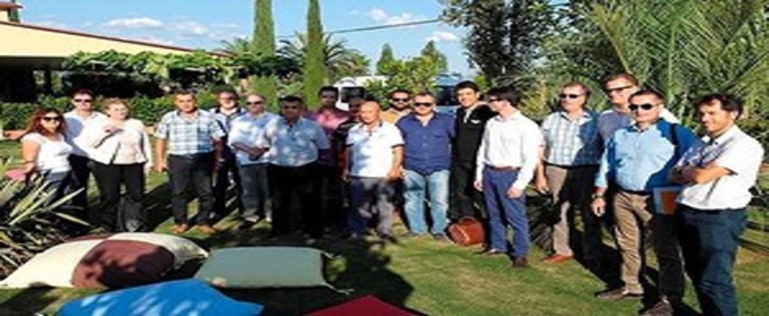 Fransız çiçekçiler Ödemiş`te