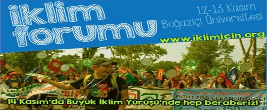 12-13 Kasımda İklim Forumu Yapılacak