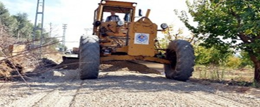 Akdeniz Belediyesi Çiftçiler İçin Tarla Ve Bahçe Yolları Açıyor