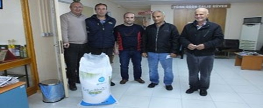 Burhaniye`de Zeytinci Akıllı Gübreyi Tuttu