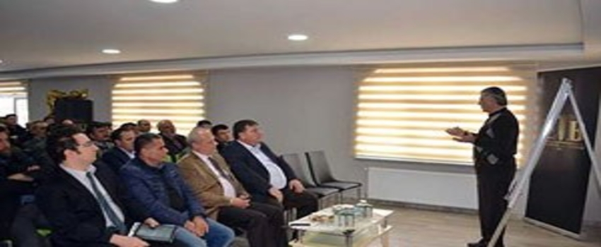 Beylikova`da `Buğday Yetiştiriciliği ve Çeşit Seçimi` Konferansı Düzenlendi