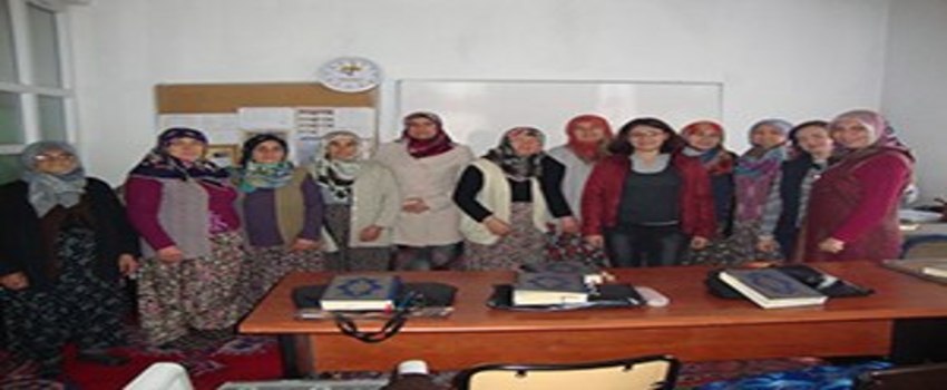 Bilecik`te Kadın Çiftçilere Diyetisyen Desteği