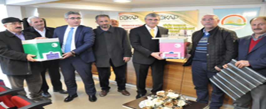 DOKAP`tan Gümüşhane Arıcılarına Destek