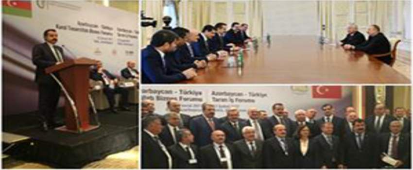 Azerbaycan-Türkiye Tarım İş Forumu Yapıldı