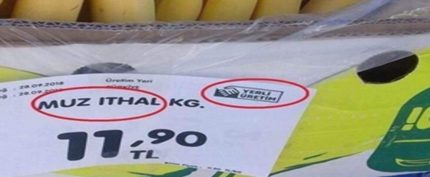 İthal Üründe `Yerli Üretim` Logosuna Tepki