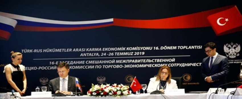 Türkiye - Rusya Tarım Yürütme Komitesi Türkiye`de toplanacak