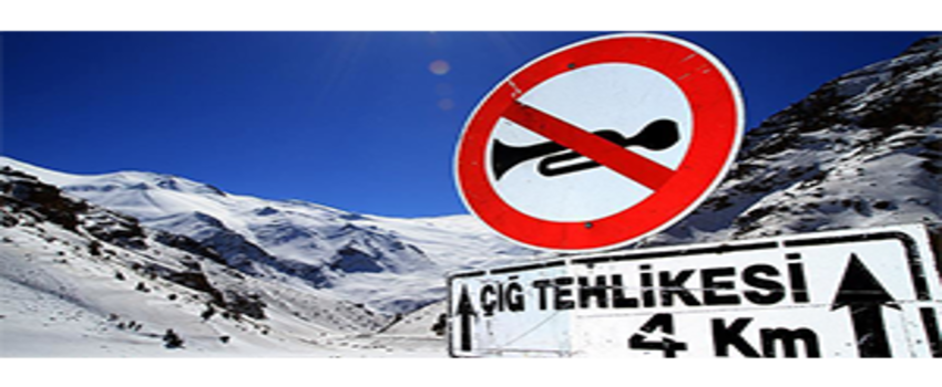 Türkiye`nin Potansiyel Çığ Başlama Bölgeleri Belirlendi