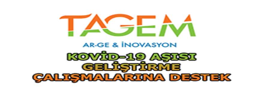 TAGEM`den Kovid-19 Aşısı Geliştirme Çalışmalarına Destek
