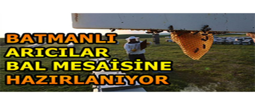 Batmanlı Arıcılar Bal Mesaisine Hazırlanıyor