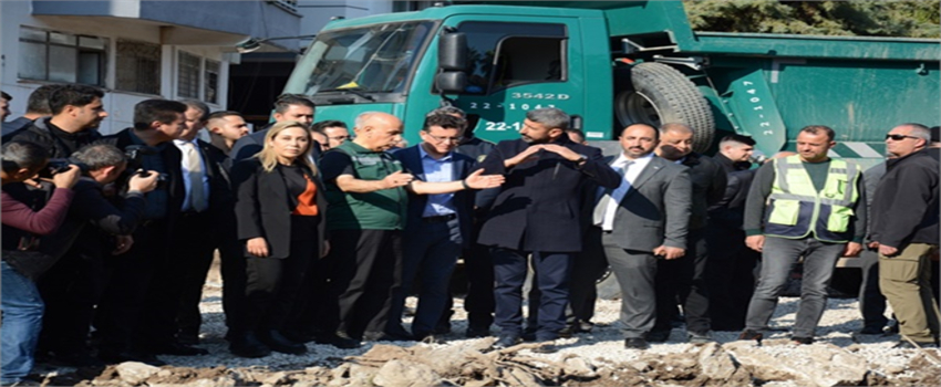 Bakan Kirişci Antalya`da Dere Islah Çalışmalarının Bir An Önce Bitirilmesini İstedi: