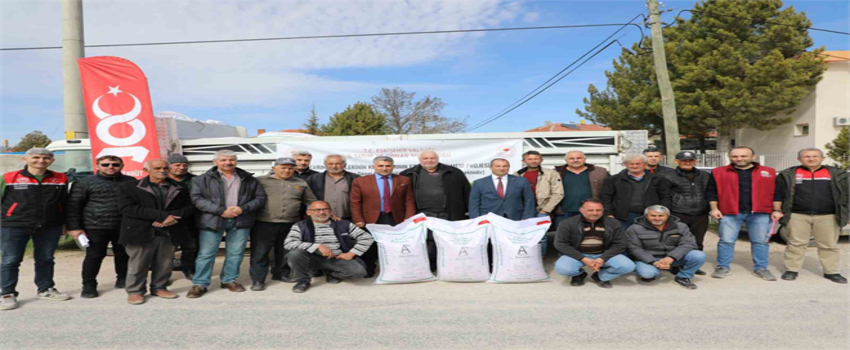 TAKEP Projesi Kapsamında Çiftçilere Nohut Tohumu Desteği Sağlandı