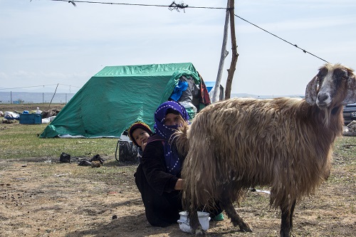 Çalışmaya gidemeyen küçük çocukların sorumluluğunu ise yine kadınlar üstleniyor Sosyal güvencesi olanlar ise yapılan müdahalelerden memnun değil Fotoğraf Aytaç Aykut