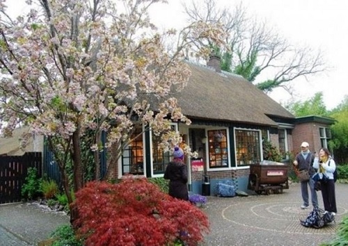 Giethoorn Hollanda da bir köy