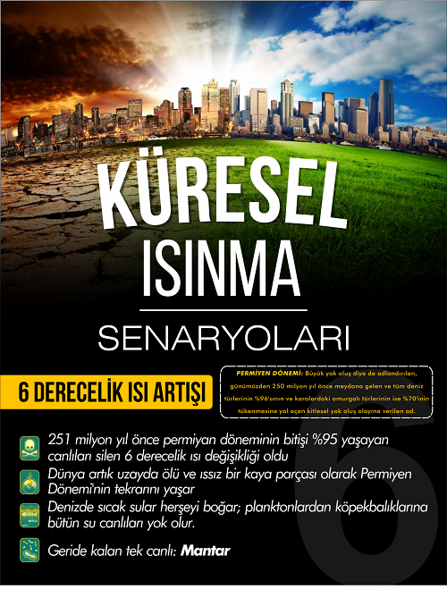 6 Derecelik Küresel Isı Artışı