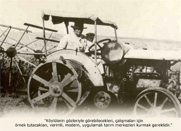 Eğer milletimizin çoğunluğu çiftçi olmasaydı biz bugün dünya yüzünde bulunmayacaktık Mart 1928