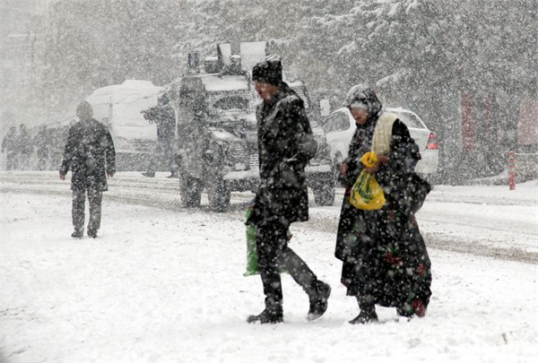 Doğu Anadolu ya kar yağdı