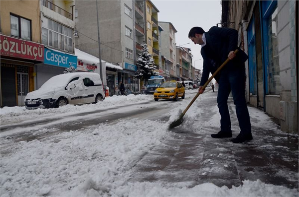 Doğu Anadolu ya kar yağdı